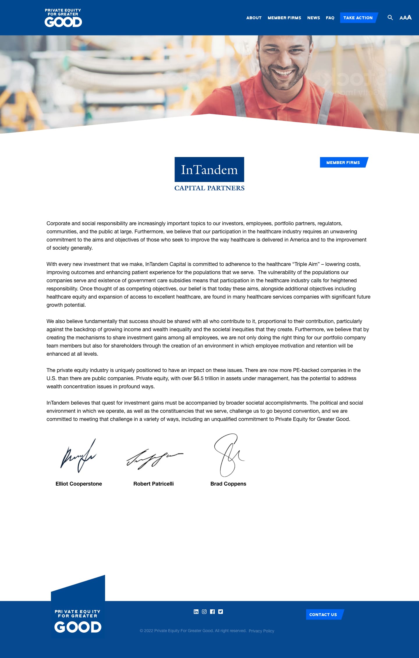 Member Firm Detail